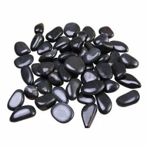 Natural Black Landscaping River Cobble Stone Decorative Pebbles Vases Coloured Stones Pebbles - Newstar (Quanzhou) Industrial Co., Ltd. - China