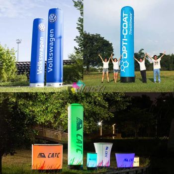 Advertising Inflatables Waterproof Air Inflation Arch Display Model Pillar for Outdoor Parties Exhibition - Hefei Jingyi Image Printing Co., Ltd. - China