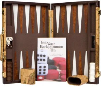 PU Leather Vinyl Favorite Best Classic Board Games Backgammon Set - NATRUAL XIAMEN INDUSTRIAL LTD - China