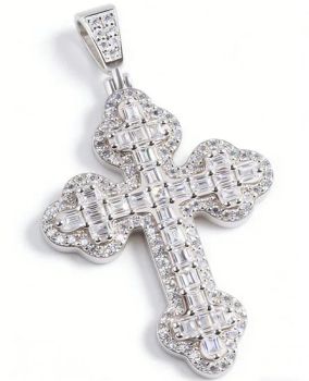 Silver Jewelry New Arrivals Silver Cross Pendant Silver Necklaces Hypoallergenic Silver Jewelry - Guangzhou Baobaili Jewelry Co., Ltd. - China