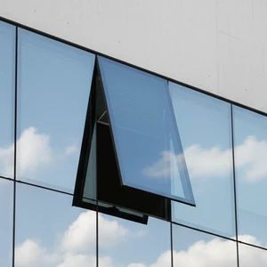 Ventilation Stick Frame Glass Curtain Wall Aluminum Profiles for Bars - GUANGZHOU HOMI ALUMINIUM CO., LTD - China