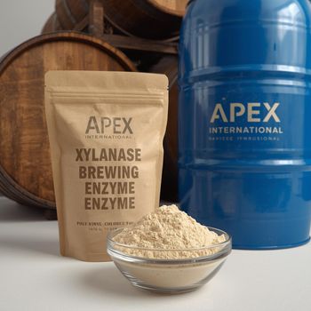Xylanase Enzyme, Industrial Xylanase Enzyme,Xylanase Enzyme Supplier, Xylanase Enzyme Manufacturer, Xylanase Enzyme Supplier from IndiaBrewing Xylanase Enzyme, Brewery Processing Enzyme, Beer Clarification Enzyme, Fermentation Support Enzyme, Xylanase for Brewing Applications, Industrial Enzyme Solutions, Food Processing Enzyme, Bio Processing Enzyme, Enzyme for Industrial Applications, High Performance Xylanase Enzyme. from APEX INTERNATIONAL Xylanase Enzyme, Industrial Xylanase Enzyme,Xylanase Enzyme Supplier, Xylanase Enzyme Manufacturer, Xylanase Enzyme Supplier from IndiaBrewing Xylanase Enzyme, Brewery Processing Enzyme, Beer Clarification Enzyme, Fermentation Support Enzyme, Xylanase for Brewing Applications, Industrial Enzyme Solutions, Food Processing Enzyme, Bio Processing Enzyme, Enzyme for Industrial Applications, High Performance Xylanase Enzyme. - APEX INTERNATIONAL - India