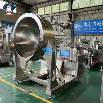 Chinese Industrial Pots Kettle Gas Electric Steam Cooking Kettle Mixer for Chicken - Shandong Longze Machinery Co., Ltd. - China