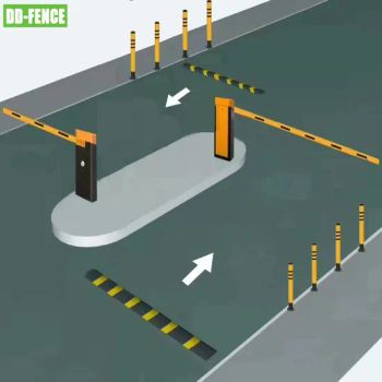Security Traffic Control Vehicle Car Parking Barrier Gates Automatic Boom Barrier for Parking Lots - HEBEI DOUDOU METAL FENCE PRODUCTS CO., LTD. - China