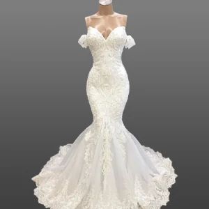 Lace Bridal Gowns off Shoulder Sweetheart Wedding Dresses Z8021 - Suzhou Leader Apparel Co., Ltd. - China