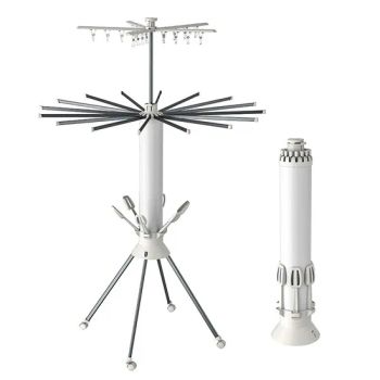4-Legged Collapsible Laundry Drying Rack with Wheels Octopus Clothes Shoe Shelf Rotatable Holder Hanger - Changzhou Sitan Imp. and Exp. Co., Ltd. - China