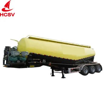 Industrial Grade Carbon Steel Powder 3-Axle Tank Semi-Trailer, Fly Ash and Dry Bulk Materials, Reinforced Structure for Rough Terrain and Heavy Duty Transport - Hebei Changhua Star Vehicle Co., Ltd. - China