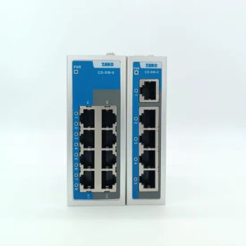 Industrial 8-Port Industrial Ethernet Switch with Fast Network Connectivity Profinet - Changzhou ZERO Intelligent Technology Co., Ltd. - China