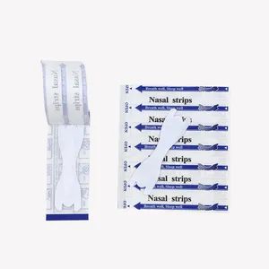 Breath Nasal Strips Anti Snore Nose Strips Nasal Strips for Breath 66X19mm - Wuhan Hangu Technology Co.,Ltd - China