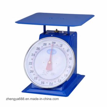 30kg Mechanical Platform Weighing Spring Balance Material Iron Trademark NOPS Origin Yongkang Model NO. ATZ-1 HS Code - Yongkang Zhengya Weighing Apparatus Factory - China