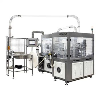 Corrugated Hot Drink Paper Cup Disposable Coffee Cup Milk Tea Beverage Cup Takeaway Package Cup Making Machine - WENZHOU NEWSMART MACHINERY CO., LTD - China