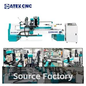 Good Quality CNC Turning Lathe Ck-1530-4t Wood Lathe Engraving Turning for Furniture Feet - Jinan Catek Cnc Machinery Co., Ltd - China