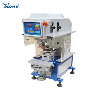 Desktop 2 Pads Ink Cup Tampon Printing Machine/ Tabletop Single Color Pad Printer - Dongguan Howell Machinery Co., Ltd. - China