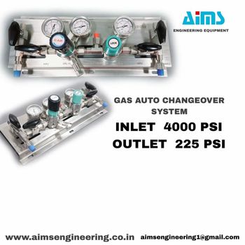 Gas Auto Changeover Systems Strength High Type Of Fuel Gas Performance Smooth Surface Finish Polished Corrosion Resistance - Aims Engineering Equipments - India