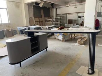 Antique Style Industrial Reception Executive Reception Home Office Furniture Computer Desks - Foshan Comfort Furniture Co.,Ltd - China