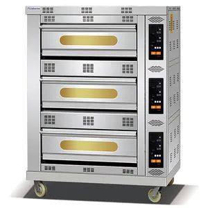3-Deck 6-Tray Commercial Industrial Stainless Steel Ovens N/W 260kg Type Oven Power 21kw Voltage 380V Model NO. HMB-6D Origin - Guangzhou Foodsense Catering Equipment Co., Ltd. - China