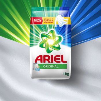 Original Ariel Washing Powder Type Powder Packaging Box Fabric Care Property Gentle On Fabrics Fabric Suitability Suitable For Whites And Colors - TRADE NEPAL LLC - United States
