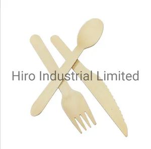 Manufacture Disposable Wooden Knife and Fork Cutlery Sets - Hiro Industrial Limited - China