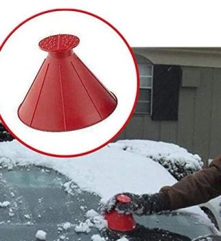 Ice Scraper for Car Windshield Conical Snow Bucket Shovel Ice Defrost - Ningbo Pengzhan AUTO Accessories Co., Ltd. - China