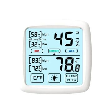 LCD Electronic Digital Thermometer Hygrometer MOQ 200PCS Accuracy 1°C Trademark OEM Style Home Use Display Digital Model NO. - Shenzhen Goldgood Instrument Limited - China