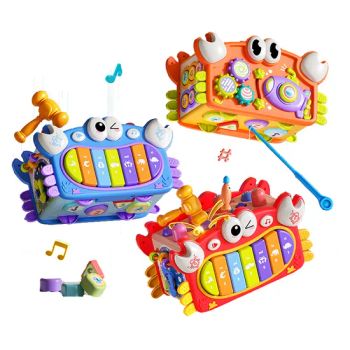 QS Toys New Product Crab Six-Sided Body Multi-Functional Mouse-Catching Fishing with Light and Music Children's Educational Toy - Jiangxi Ruidi Toy Co., Ltd - China