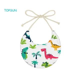 Newborn Baby Bandana Drool Bibs, Made with Organic Cotton, Super Absorbent, Adjustable Snaps, Toddler Kids Bibs - XIAMEN TOPSUN APPAREL CO., LTD. - China