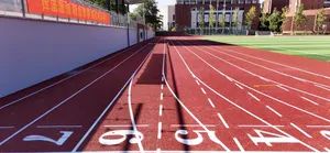 Sandwich System Rubber Granules Running Track for School Athletic Track and Field - Guangdong Like New Materials Co., Ltd - China