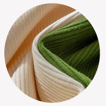 Sweater Pants Fabric Elastic Zebra Crossing Fabric Pit Strip Polyester Cotton for Clothing - Tianjin Glory Tang New Material Co., Ltd. - China