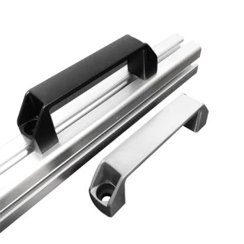 Factory 90mm Plastic Door Handles for Door Window Fence Aluminum Profile Connector - Hunan Lang Le Technology Co., Ltd. - China