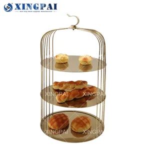Xingpai Wedding Supplies Stainless Steel Buffet Food Display Bird Cage Cake Stand - Xingpai Tableware Limited - China
