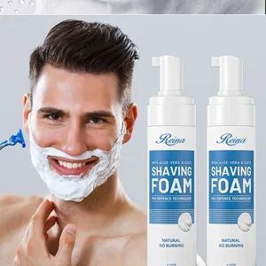 OEM ODM Customized Private Label Shave Foam Natural Beard Nourish Cream Shaving Foam for Men - Reina Cosmetics (Guangzhou) Co., Ltd. - China