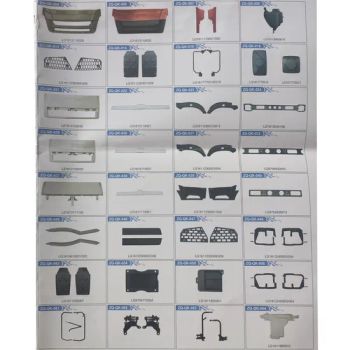 Auto Body Accessories Good Price Complete Range Accessories Truck Parts for HOWO and Other Light Truck - Zibo Baiwang Machinery Co., Ltd. - China