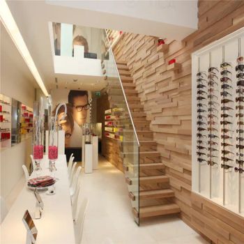 High Quality Wood Stair Parts with Thick Stair Treads Origin China Material Steel-Wood Trademark ACE ARCHI Type Ordinary - Shenzhen Ace Architectural Products Co., Limited - China