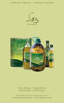 EXTRA VIRGIN OLIVE OIL - Olis Gran Bouque - Spain