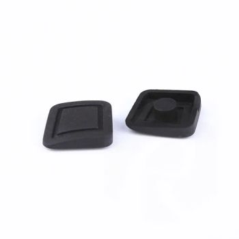 Customized Electronic Accessories Black Silicone Rubber Single Push Buttons - Hebei Erye Rubber and Plastic Co., Ltd. - China