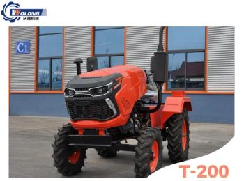 China Cheaptractor 20HP Agricultural Mini Farm Trailer with Front Loader for Sale - Weifang Wolong Machinery Manufacturing Co., Ltd. - China