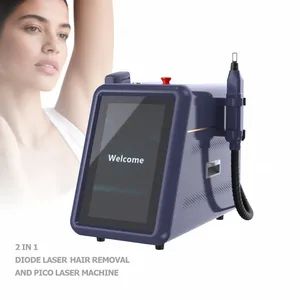 Portable Diode Laser Hair Removal 808nm Picolaser Tattoo Removal Machine Picosecond Pico Laser Tattoo Removal - Guangzhou Dpl Beauty Technology Co., Ltd. - China