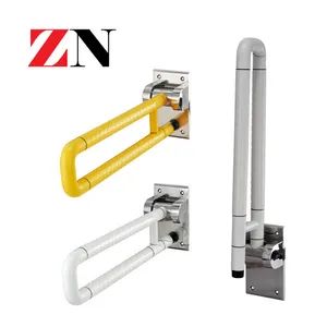 Bathroom Grab Bar with Cheap Price MOQ 2PCS Size 60cm Trademark ZN Diameter 35mm Folded Folded Sample Availalble Material - Guangzhou Shining Plastic Building Materials Co., Ltd - China