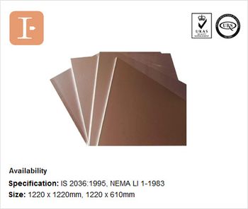 Copper Clad Laminates Heat Resistance Excellent Moisture Resistance Excellent Mechanical Resistance Excellent Electrical Resistance - Impreglam Electronic Limited - India