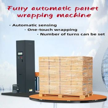Automatic Rotary Pallet Wrapping Machine for Tobacco, Cigarettes, and Other Chemical Products - Benson Intelligent Equipment (Shandong) Co., Ltd. - China