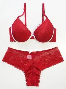 Underwear Set for Lace Bra with Brief in Contrasting Colors Material Lace Style Traditional Cup Thickness Thin Model NO. - Shantou Trendy Wind Garment Manufacture Co., Ltd. - China