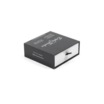 Wholesale Custom Logo Rigid Sliding out Drawer Box Fancy Gift Box for Jewelry Accessory Storage Retail Box with Ribbon - Shanghai Woods Packaging Co., Ltd. - China