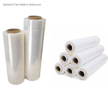Guangdong Film Roll Stretch Film for Wrapping Pallet Biodegradable Plastic - Dongguan Baiwei Packing Materials Co., Ltd. - China