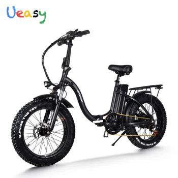 New Fashion Electric Fat Tire Foldable Power 48V 10.4A 500W Electric Bicycle - Qingdao Ueasy Technology Co., Ltd. - China