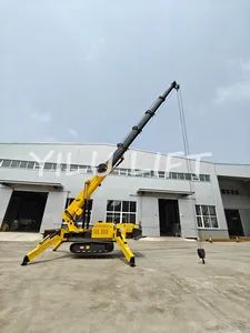 Small Spider Crane Crawler Diesel Spider Crane with Basket Fly Jib - Qingdao Yilu Intelligent Equipment Co., Ltd. - China