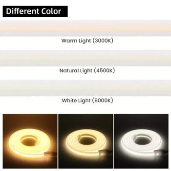 COB 288LEDs/M Strip Neon Rope Lights Waterproof AC220V~240V Flex LED Light Bar - Zhongshan Xingrou Lighting Technology Co., Ltd - China