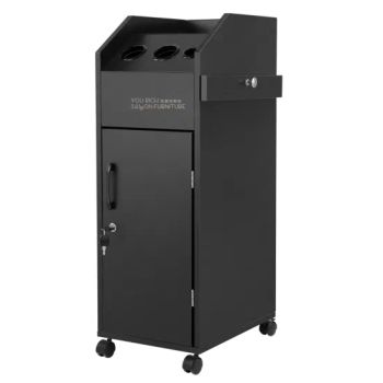 Artist Hand Salon Trolley Storage Cart with Black Cabinet - Ningbo You Rich Salon Furniture Co., Ltd. - China
