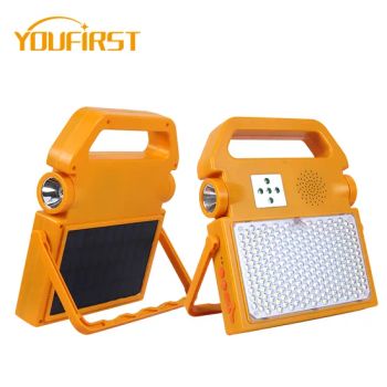 Camping Music 100W Home Emergency LED Solar Flood Lights - Guangdong Guangyun Lighting Co., Ltd. - China