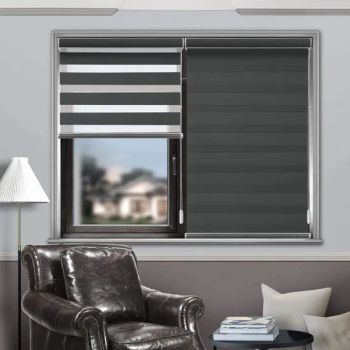 Manufacturer High Quality Day and Night Zebra Roller Blinds Trademark R&C Feature Popular Width 36 inches Operation - Realnice Hangzhou Hometextile Co, Ltd. - China