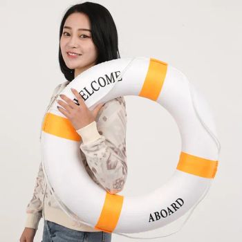 High Quality Swimming Pool Life Buoy Rings CCS Med Approved Life Buoy for Sale - Jiangsu Baizhou Safety Technology Co., Ltd. - China